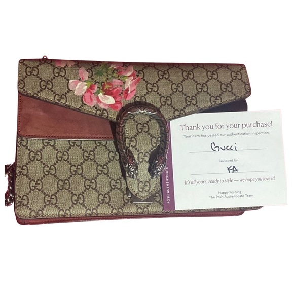 GUCCI “GG” Blooms Supreme Dionysus Shoulder Bag (Full Size,) Authentic. EUC - Picture 6 of 14